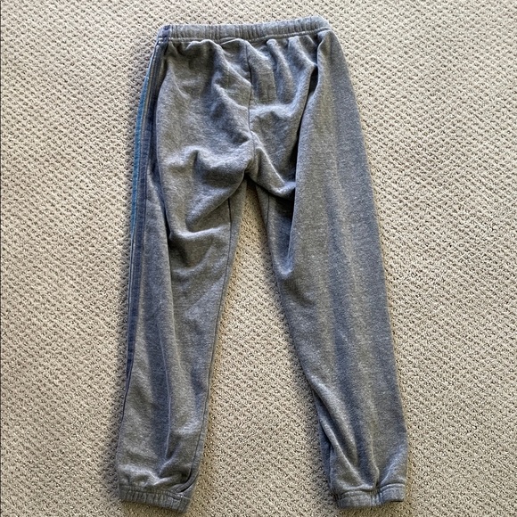 Aviator Nation Grey Sweatpants with Rainbow Side Stripe - Picture 4 of 5